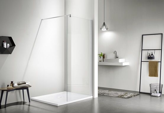 Душевая перегодка Aquatek Walk In 800x2000 стекло прозрачное AQ WIW 08020CH