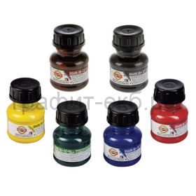 Тушь художественная 6х20мл ассорти Koh-i-Noor 01417S0601KK