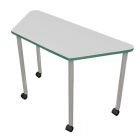 РК4К-22 Стол трапеция мобильный (ЛДСП 22 мм)