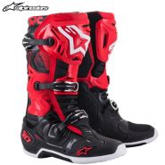 Мотоботы Alpinestars Tech 10, Красно-чёрные