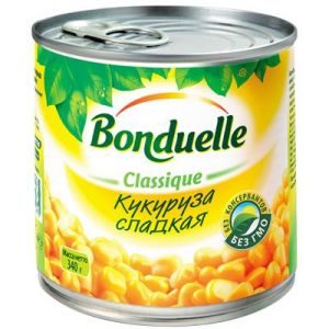 Кукуруза BONDUELLE 340/425г ж/б