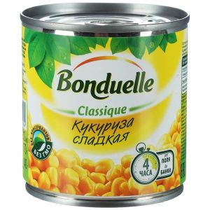 Кукуруза BONDUELLE 150/212г ж/б