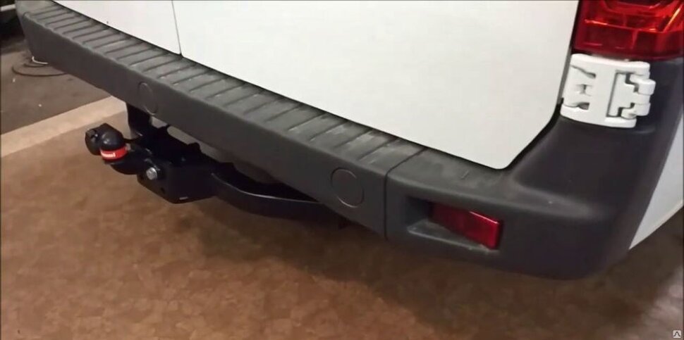 Фаркоп BOSAL-ORIS на Газель NEXT цельно металлический фургон 2016-, Газель NEXT бортовая 2016-. Нагрузки 2500/120 кг (без электрики в комплекте)