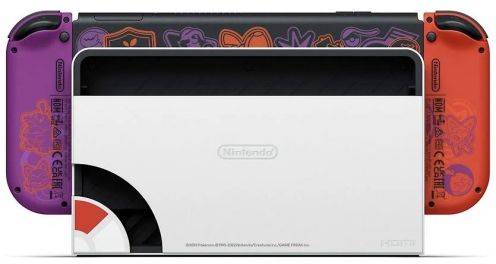 Игровая приставка Nintendo Switch OLED 64 ГБ,  Pokemon Scarlet and Violet Edition