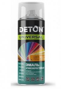 Эмаль алкидная "DETON UNIVERSAL" (RAL 1028  желтая) , атмосферостойкая, аэрозоль 520мл