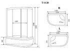 Душевая кабина Timo Comfort T-8820 Clean Glass