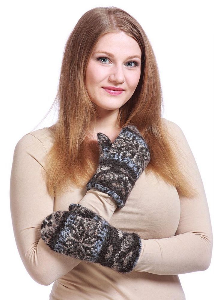 Варежки из Исландской шерсти 08497-21