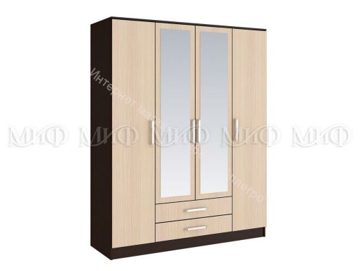 Шкаф для одежды 4-дверный Фиеста