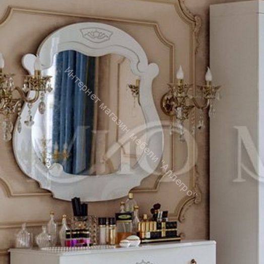 Спальня Мария Белый глянец