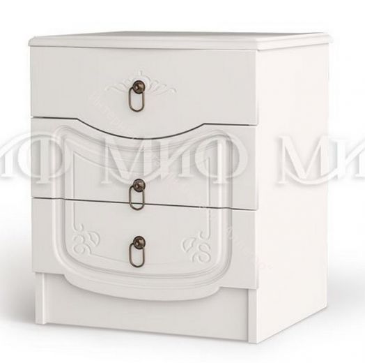 Спальня Мария Белый глянец