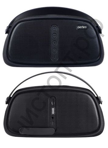 Колонка универс.с радио Perfeo "OWL" FM, MP3 microSD, USB, AUX, мощность 12Вт, 4000mAh, черная PF_A4316 Суперцена !!!