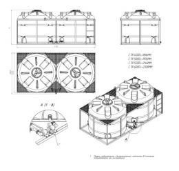 Транспортная кассета 12м³ (12000л - 2х6000л) TR для СЗР/воды ЛКСБG2