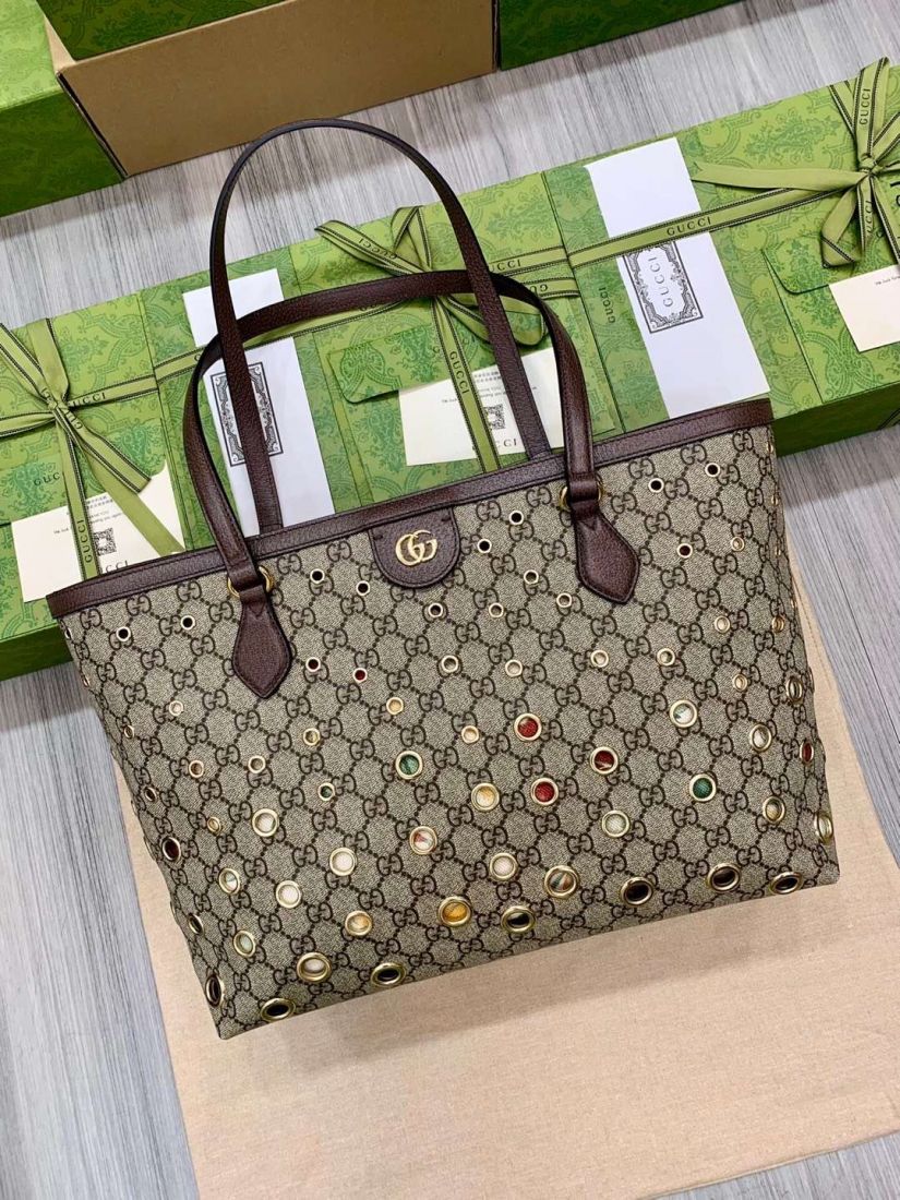 Сумка тоут  GUCCI OPHIDIA 38x28x14 cm