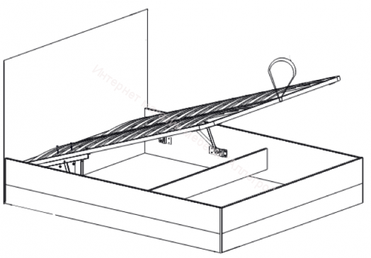 Модульная спальня Фортуна Белый Глянец