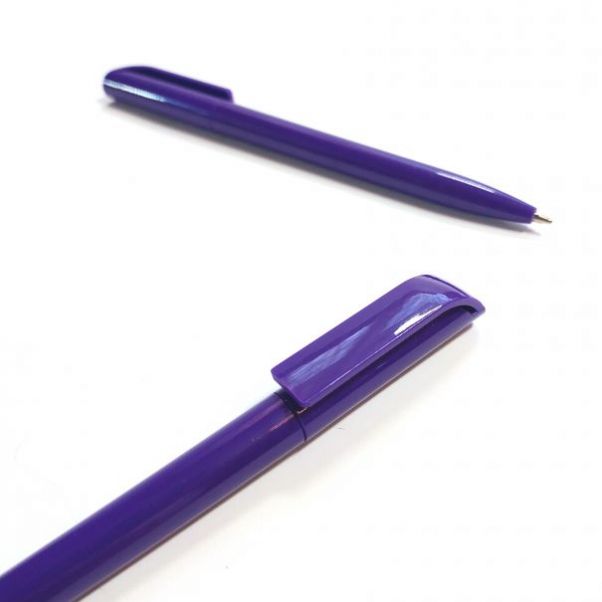 Шариковые ручки Каролина фиолетовые
