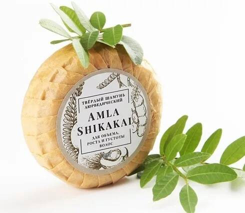 Blagovkus - Твердый шампунь для волос "Amla & Shikakai", 60 г