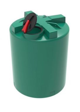 Емкость Т 3000 литров с откидной крышкой зеленая