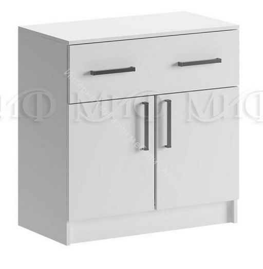 Комод Бася с ящиком 2-мя дверьми Белый