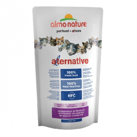 Сухой корм для кошек Almo Nature Alternative корм со свежей уткой