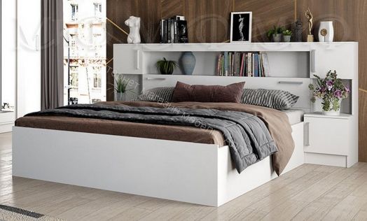 Модульная спальня Бася Белый