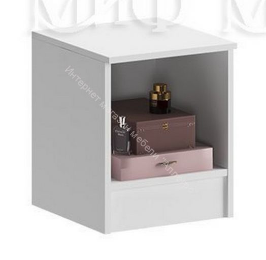 Тумбы прикроватные Бася (2 шт) Дуб беленый/Венге