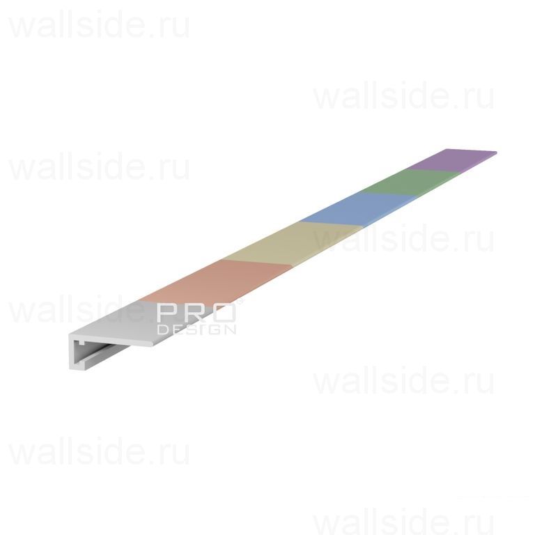 Щелевой микроплинтус Pro Design MINI 7067 покраска в RAL