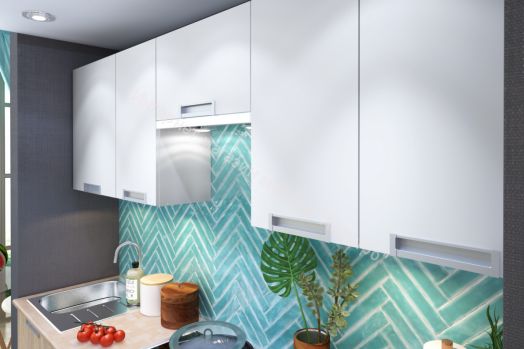 Кухонный гарнитур "Денвер" (Белый/Дуб сонома)