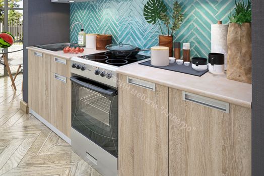 Кухонный гарнитур "Денвер" (Белый/Дуб сонома)