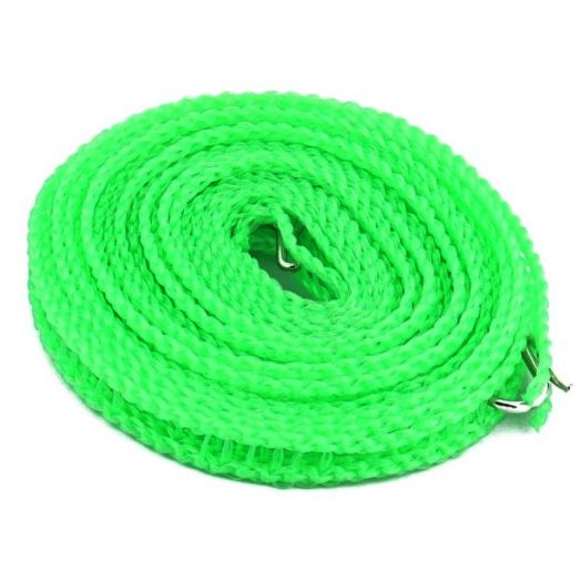 Бельевая верёвка для плечиков 5м, цвет салатовый