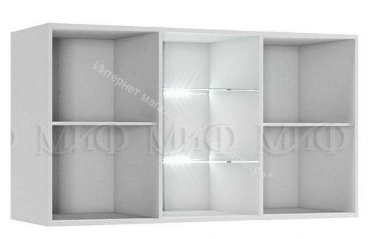 Тумба со стеклом Флорис ТБ-002