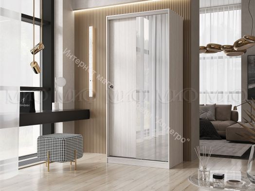 Шкаф-купе Альянс 1,0 м Сандал светлый