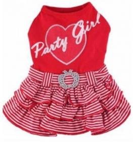Платье " Party"красное (L, XL)