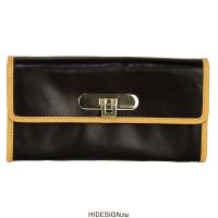 Кошелёк Hidesign NINA W2 black/yellow