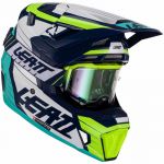 Leatt Kit Moto 7.5 Blue шлем + очки Leatt Velocity 4.5