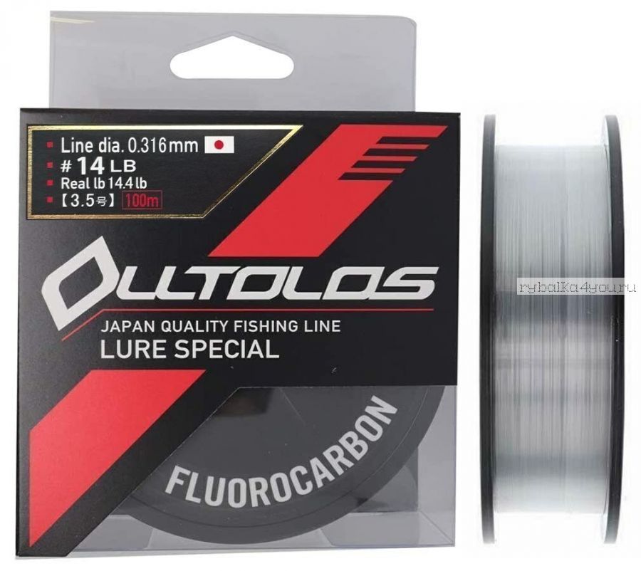 Флюорокарбоновая леска YGK X Braid Olltolos Fluorocarbon 100m