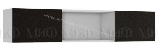 Гостиная Флорис Белый глянец