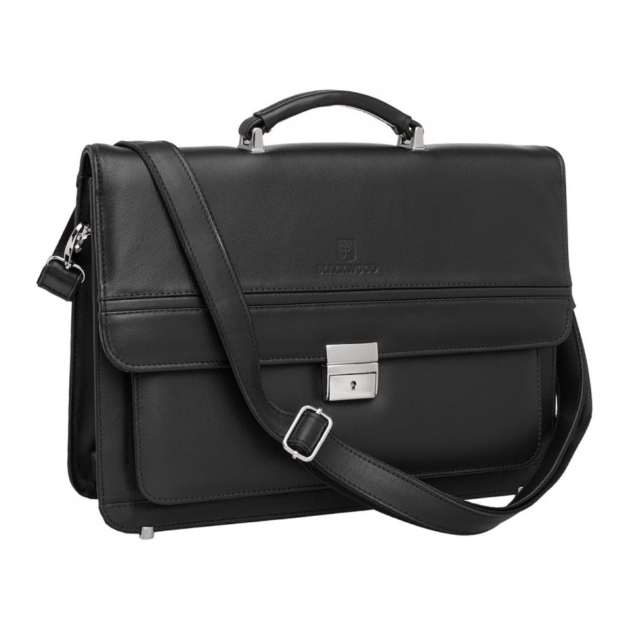 Портфель BLACKWOOD Bankside Black 1701401