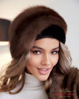 Женские шапки из соболя модели фото