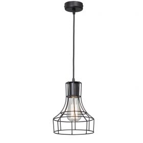 Люстра Vitaluce  V4171-1/1S, 1хE27 Макс. 60Вт  Черный, Матовый / Виталюче