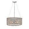 Люстра Vitaluce V5329-9/6S, 6хЕ14 Макс. 40Вт Бронзовый, Графит / Виталюче