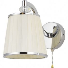 Светильник Настенный Arte Lamp Talitha A4047AP-1CC Хром, Белый / Арт Ламп