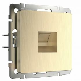 Розетка Werkel Ethernet RJ-45 W1181010 Шампань Рифленый / Веркель