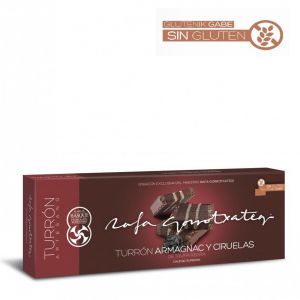 Туррон-нуга трюфельный с арманьяком и черносливом Rafa Gorrotxategi Turron con Armagnac y Ciruelas de Trufa Negra 250 г - Испания