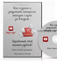 Как создать и запустить интернет-магазин с нуля за 8 дней (Александр Сидоренко)