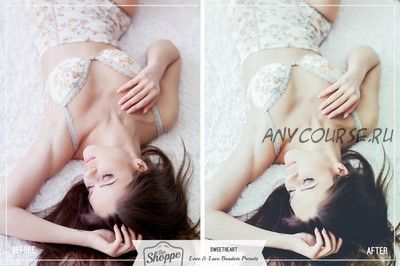 [Shoppe Designs] Пресеты Love & Lace Boudoir Vintage winter LR, LR mobile DNG