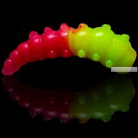 Силиконовая приманка Soorex Major 42 мм / 1.9 гр / 6 шт. в уп / цвет: 302 Шартрез-Фуксия