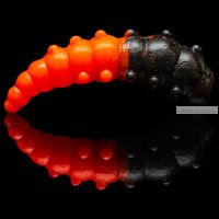 Силиконовая приманка Soorex Major 42 мм / 1.9 гр / 6 шт. в уп / цвет: 304 Черный-Оранжевый