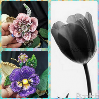 Цветы из бисера (Виктория Горбачева)