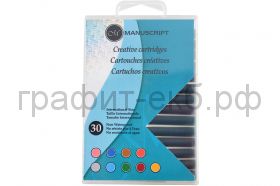 Картридж Manuscript Creative 38мл ассорти 30шт.9цветов MC0402ASC