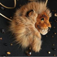 МК по броши Лев (zvetik7zvetik)